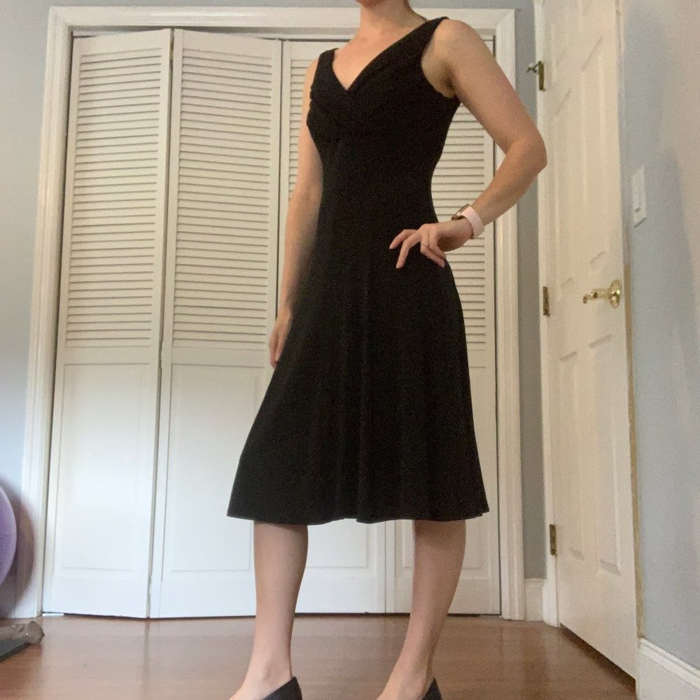 Swing & Sexy Fit N Flare Little Black Dress sz 4